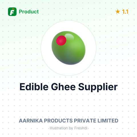 Edible Ghee – summary card, no photo uploaded yet
