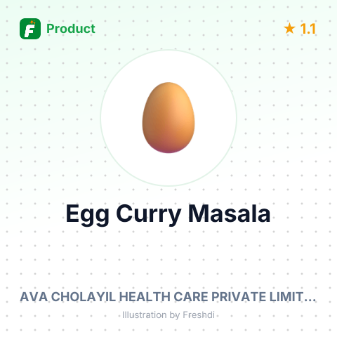 Egg Curry Masala – summary card, no photo uploaded yet