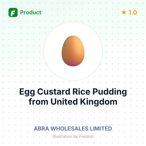 Egg Custard Rice Pudding – summary card, no photo uploaded yet