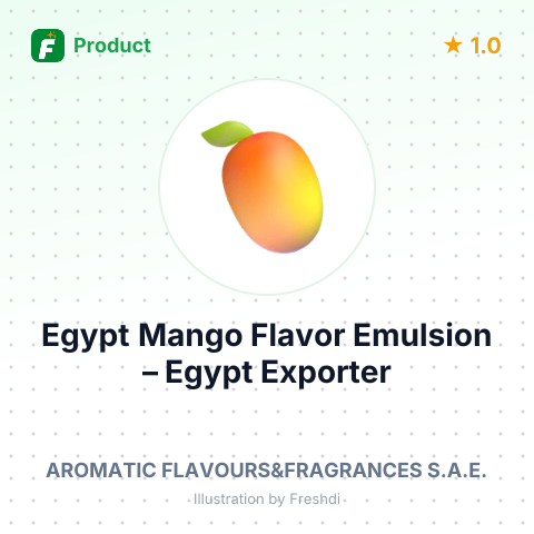 Egypt Mango Flavor Emulsion – summary card, no photo uploaded yet