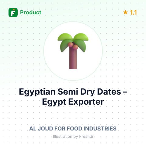 Egyptian Semi Dry Dates – summary card, no photo uploaded yet
