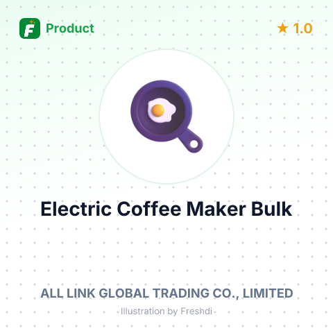 Electric Coffee and Tea Maker for Domestic Use – summary card, no photo uploaded yet