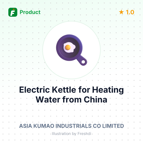 Electric Kettle for Heating Water – summary card, no photo uploaded yet