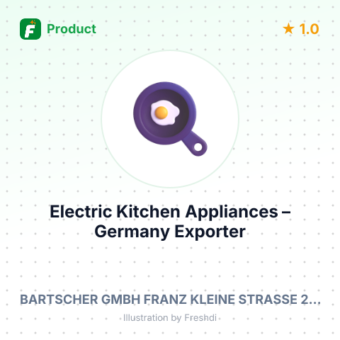 Electric Kitchen Appliances – summary card, no photo uploaded yet