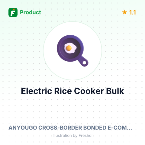 Electric Rice Cooker – summary card, no photo uploaded yet