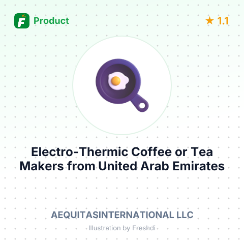 Electro-Thermic Coffee or Tea Makers – summary card, no photo uploaded yet