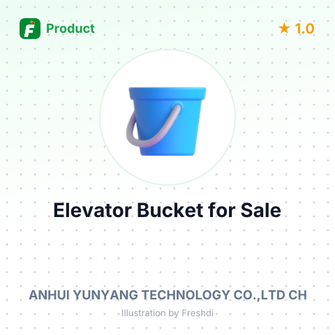 Elevator Bucket for Auto Rice Mill – summary card, no photo uploaded yet
