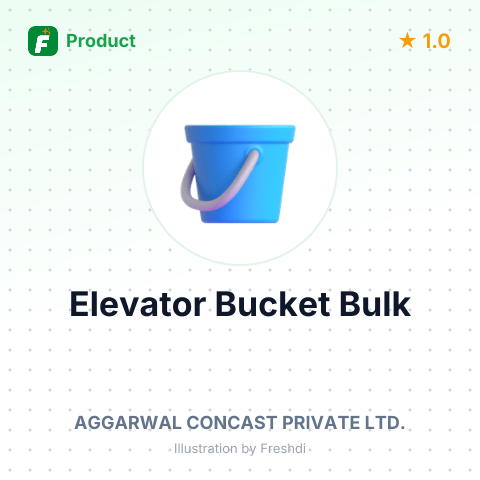 Elevator Bucket for Auto Rice Mill – summary card, no photo uploaded yet