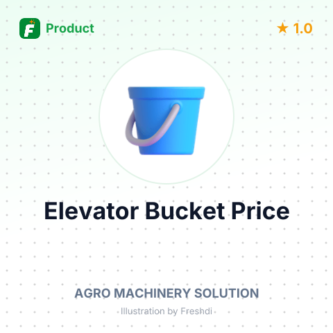 Elevator Bucket for Rice Milling Machinery – summary card, no photo uploaded yet
