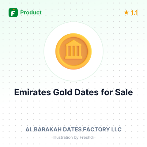 Emirates Gold Wet Dates – summary card, no photo uploaded yet