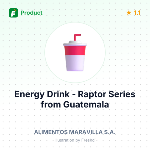 Energy Drink - Raptor Series – summary card, no photo uploaded yet