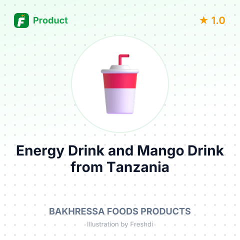Energy Drink and Mango Drink – summary card, no photo uploaded yet
