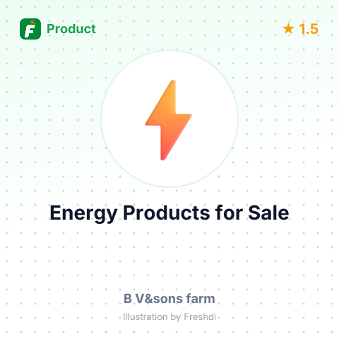 Energy Products – summary card, no photo uploaded yet