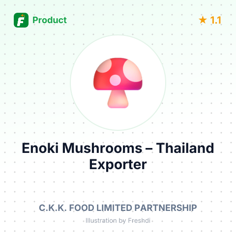Enoki Mushrooms – summary card, no photo uploaded yet
