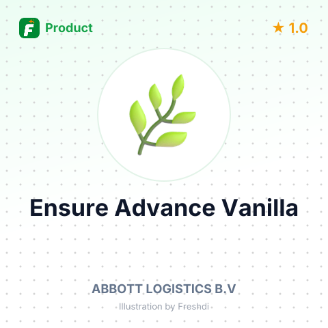 Ensure Advance Vanilla – summary card, no photo uploaded yet