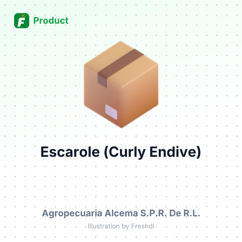 Escarole (Curly Endive) – summary card, no photo uploaded yet