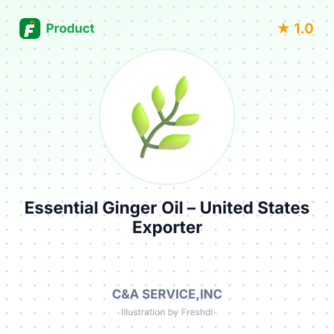 Essential Ginger Oil – summary card, no photo uploaded yet