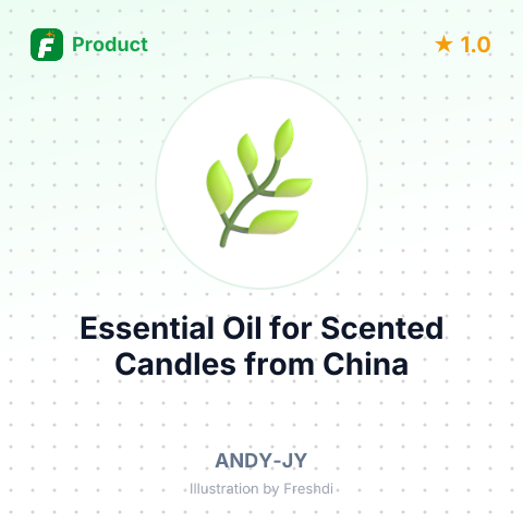 Essential Oil for Scented Candles – summary card, no photo uploaded yet