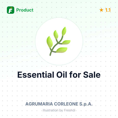 Essential Oil of Tangerine (Sicilian Yellow Mandarin Oil) – summary card, no photo uploaded yet