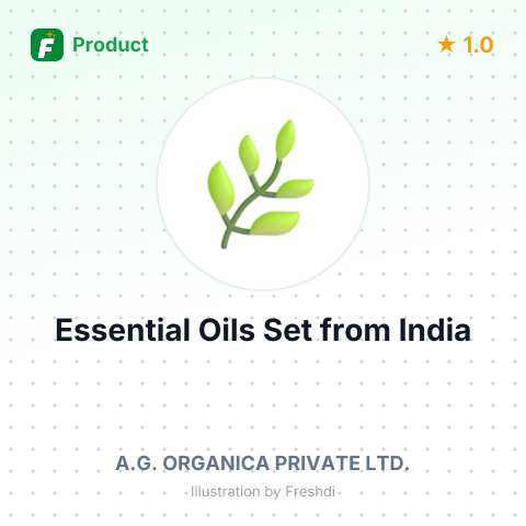 Essential Oils Set – summary card, no photo uploaded yet