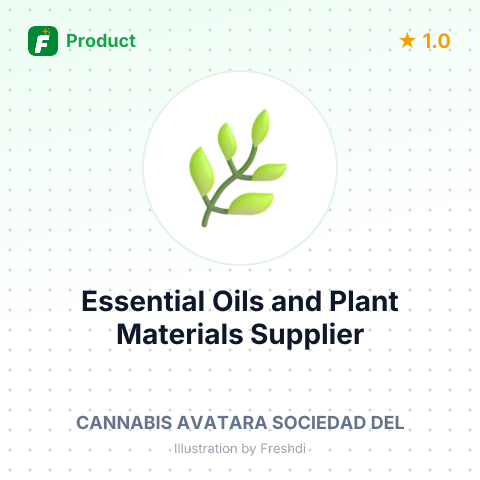 Essential Oils and Plant Materials – summary card, no photo uploaded yet