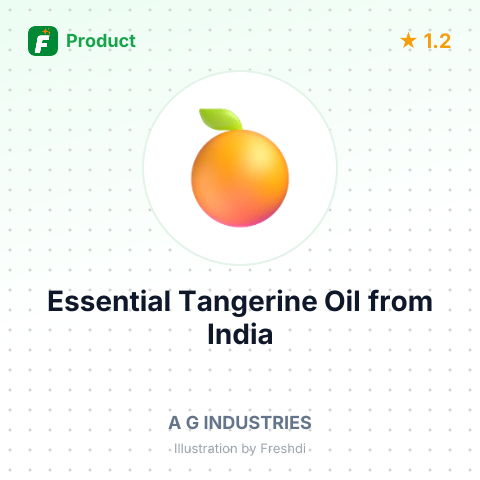 Essential Tangerine Oil – summary card, no photo uploaded yet