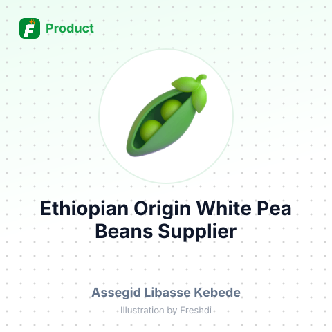 Ethiopian Origin White Pea Beans – summary card, no photo uploaded yet
