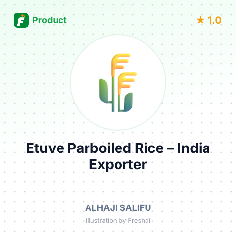 Etuve Parboiled Rice – summary card, no photo uploaded yet