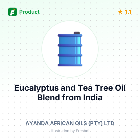 Eucalyptus and Tea Tree Oil Blend – summary card, no photo uploaded yet