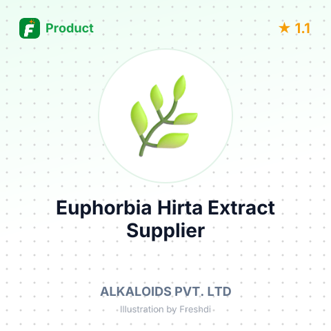Euphorbia Hirta Extract (Powder) – summary card, no photo uploaded yet