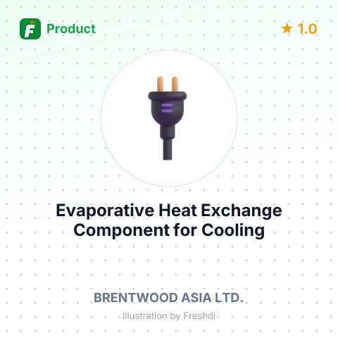 Evaporative Heat Exchange Component for Cooling – summary card, no photo uploaded yet