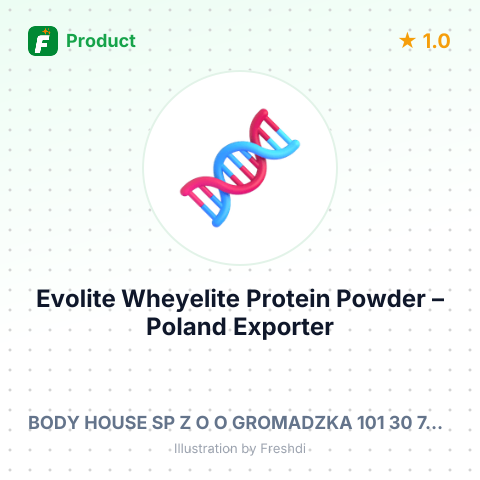Evolite Wheyelite Protein Powder – summary card, no photo uploaded yet
