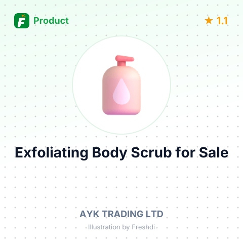 Exfoliating Body Scrub – summary card, no photo uploaded yet