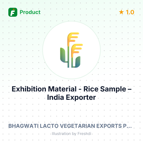 Exhibition Material - Rice Sample – summary card, no photo uploaded yet
