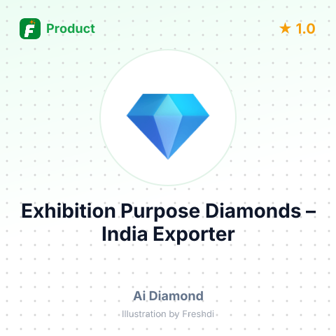Exhibition Purpose Diamonds – summary card, no photo uploaded yet