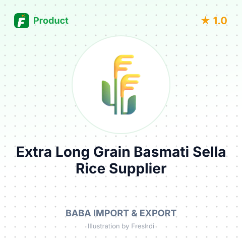 Extra Long Grain Basmati Sella Rice – summary card, no photo uploaded yet