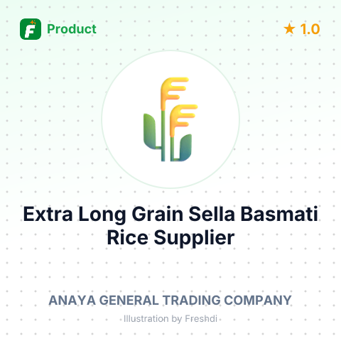 Extra Long Grain Sella Basmati Rice – summary card, no photo uploaded yet