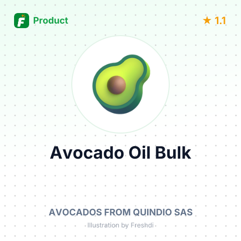 Extra Virgin Natural Avocado Oil – summary card, no photo uploaded yet