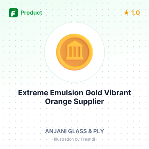 Extreme Emulsion Gold Vibrant Orange – summary card, no photo uploaded yet