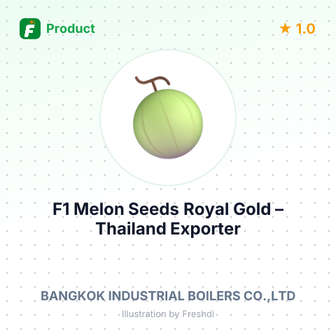 F1 Melon Seeds Royal Gold – summary card, no photo uploaded yet