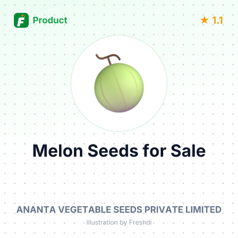 F1 Oriental Melon Seeds (Cucumis Melo var. Makwa Makino) – summary card, no photo uploaded yet