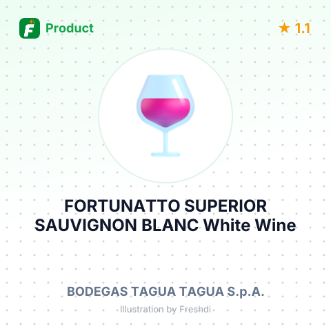 FORTUNATTO SUPERIOR SAUVIGNON BLANC White Wine 2023 – summary card, no photo uploaded yet