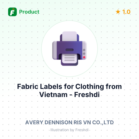 Fabric Labels for Clothing – summary card, no photo uploaded yet