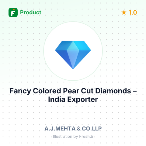 Fancy Colored Pear Cut Diamonds – summary card, no photo uploaded yet