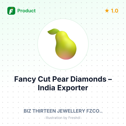 Fancy Cut Pear Diamonds – summary card, no photo uploaded yet