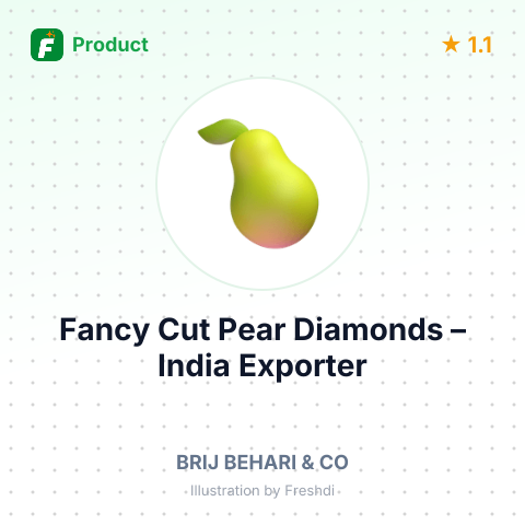 Fancy Cut Pear Diamonds – summary card, no photo uploaded yet