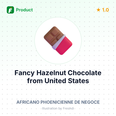 Fancy Hazelnut Chocolate – summary card, no photo uploaded yet