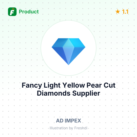 Fancy Light Yellow Pear Cut Diamonds – summary card, no photo uploaded yet