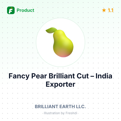 Fancy Pear Brilliant Cut – summary card, no photo uploaded yet