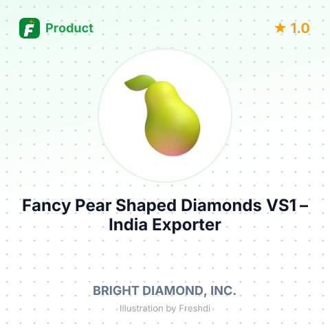 Fancy Pear Shaped Diamonds VS1 – summary card, no photo uploaded yet